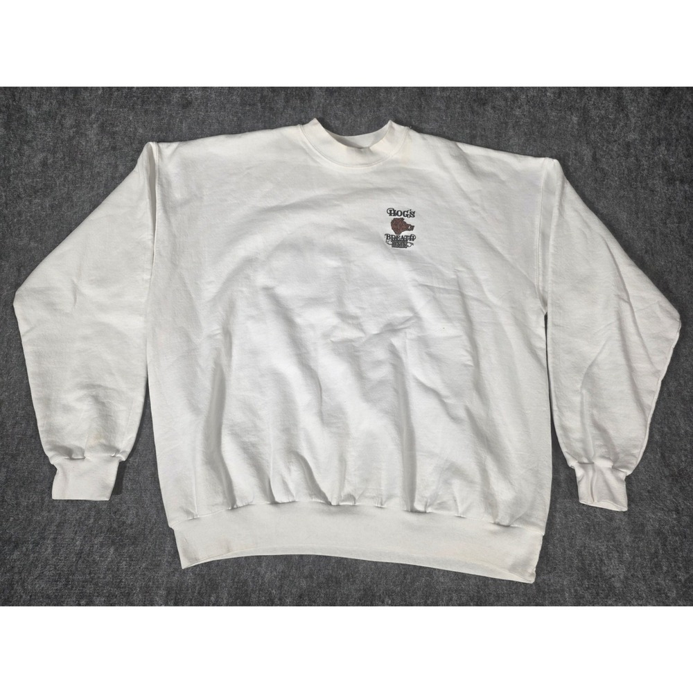 Mens Sweatshirt 2XL Hogs Breath Inn Carmel California Clint Eastwood Crewneck